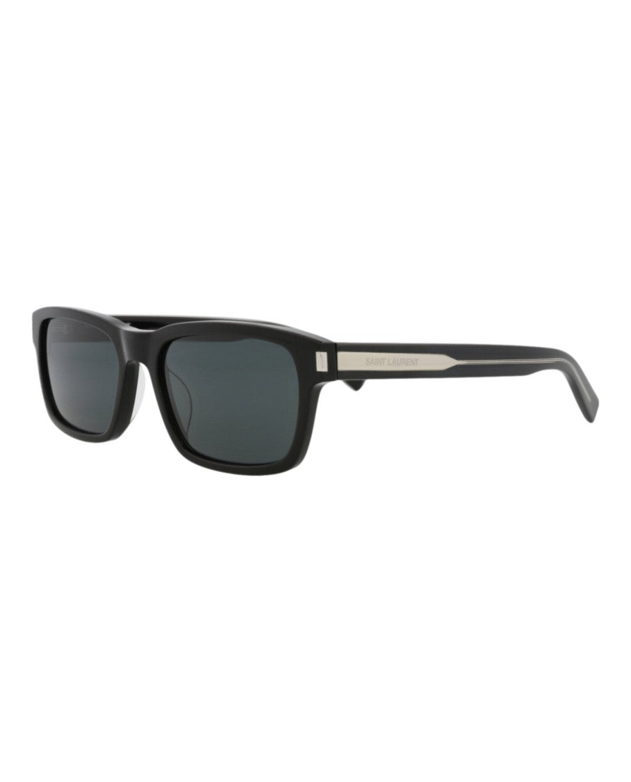Saint Laurent Square-Frame Recycled Acetate Sunglasses