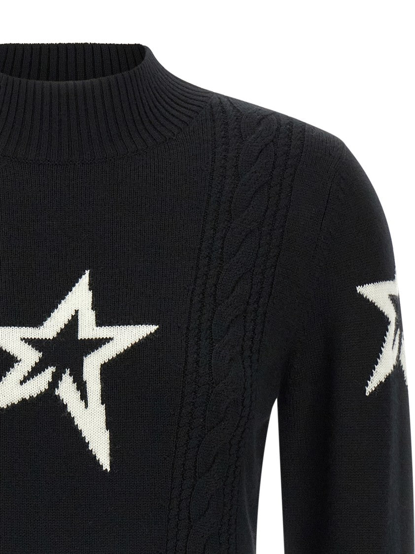 Perfect Moment 'Cable Underwear’ Turtleneck Sweater