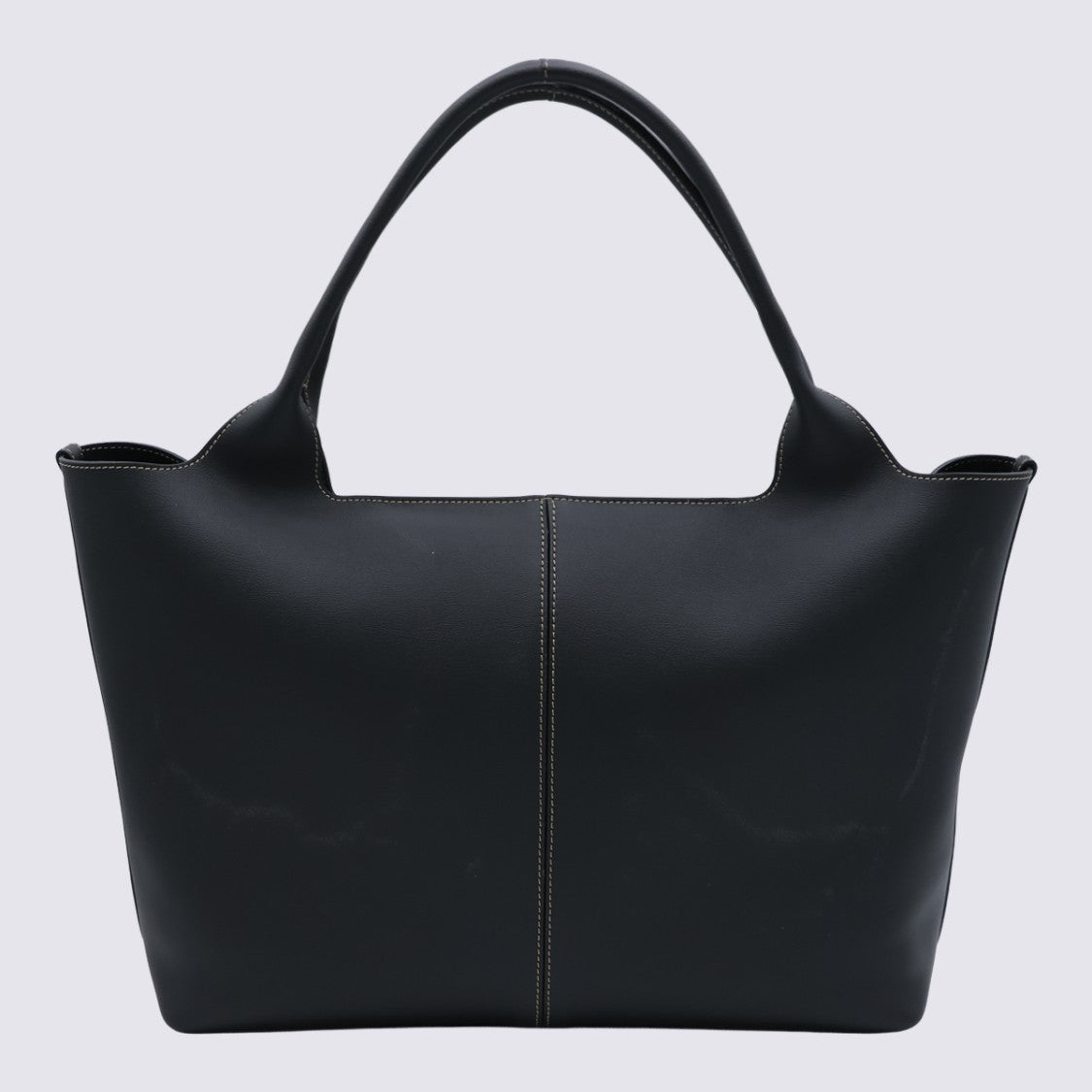 Tod's Structured Tote Bag With Metallic Accent Detail