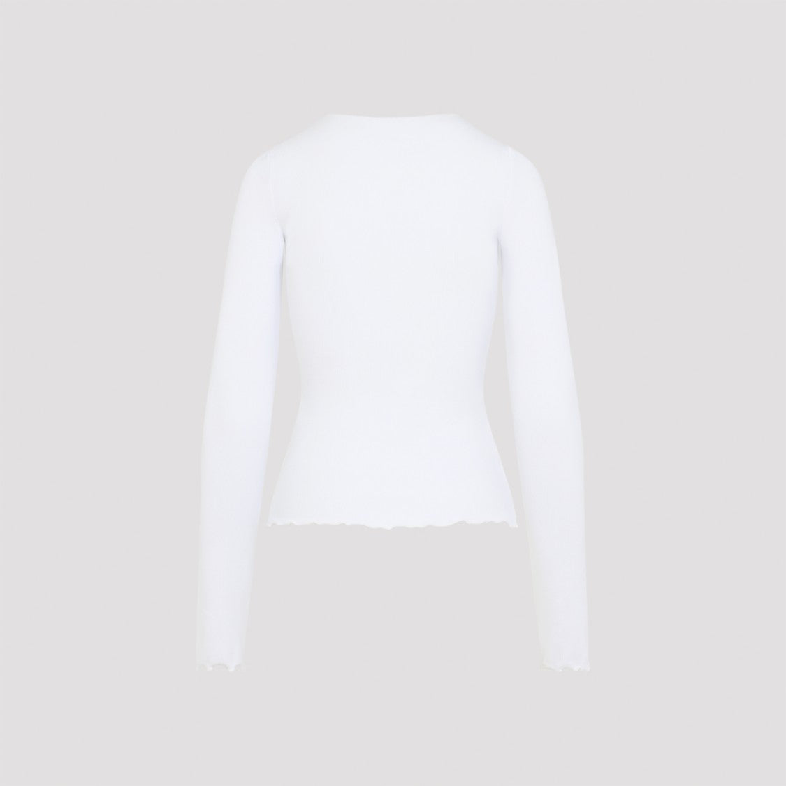 Moschino White Cotton Blend T-Shirt