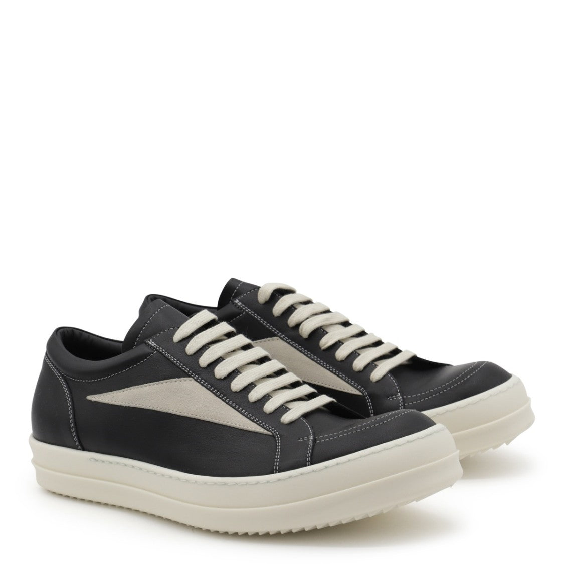 Rick Owens Low-Top Sneakers With Shark Tooth Sole