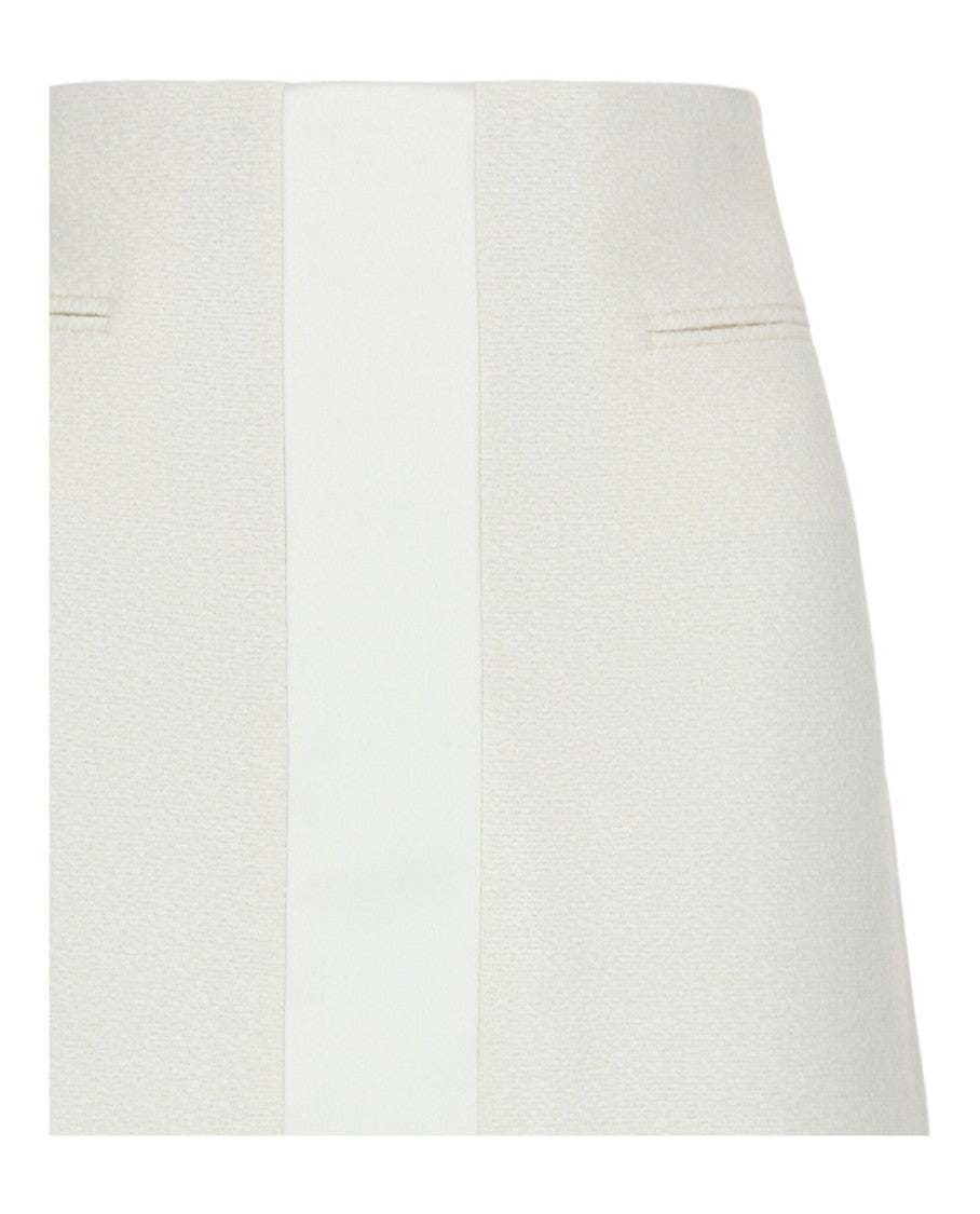 Ferragamo Contrasting-Panel Mini Skirt