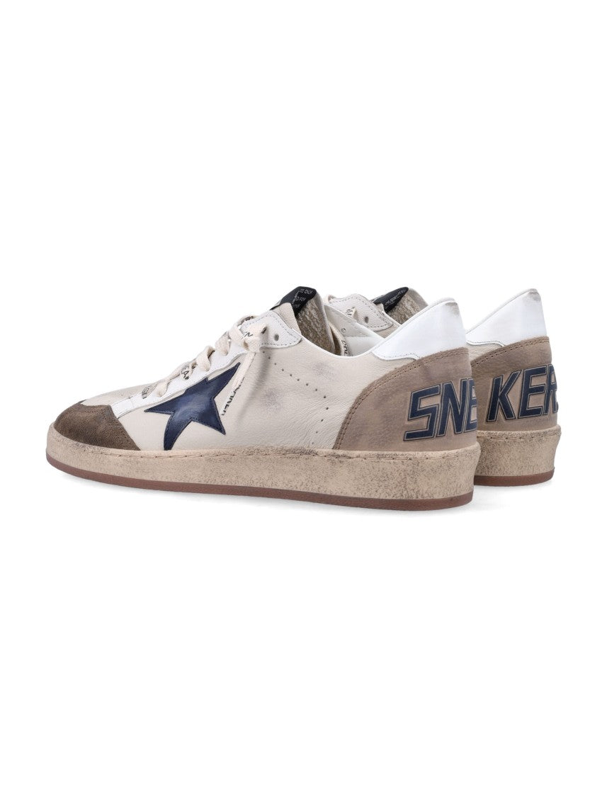 Golden Goose White Ballstar Sneakers