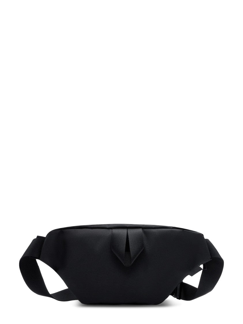 Comme Des Garçons Black Front Zip Waist Bag