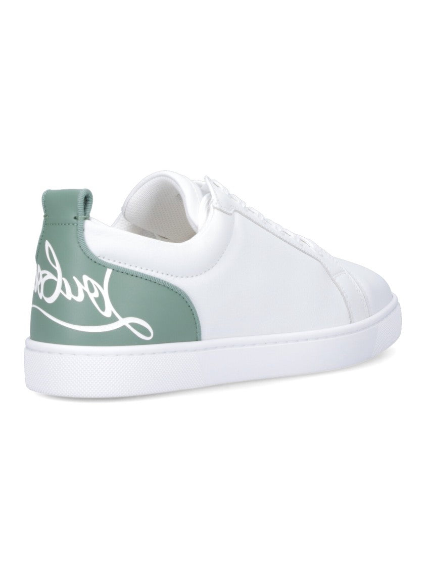 Christian Louboutin "Fun Louis Junior" Sneakers – White