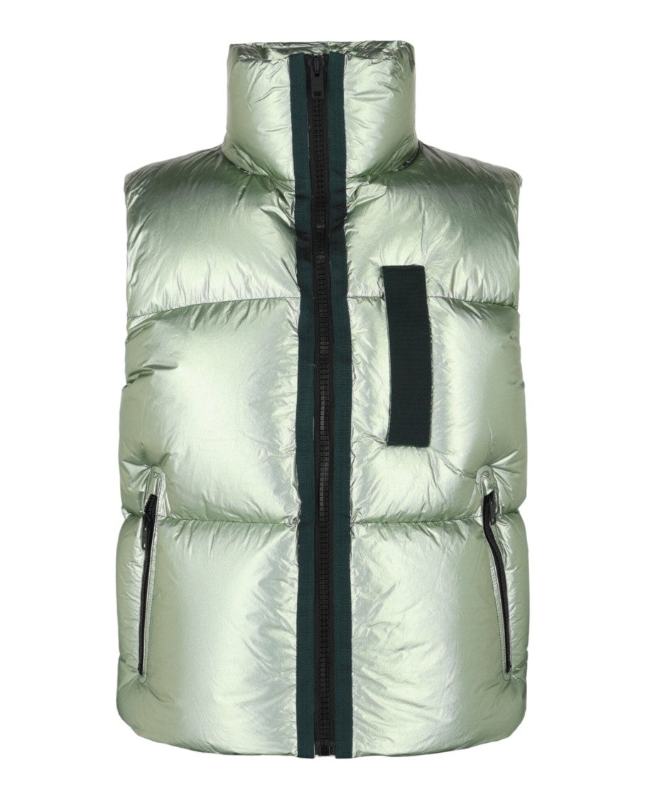 Givenchy Metallic-Finish Down Puffer Vest