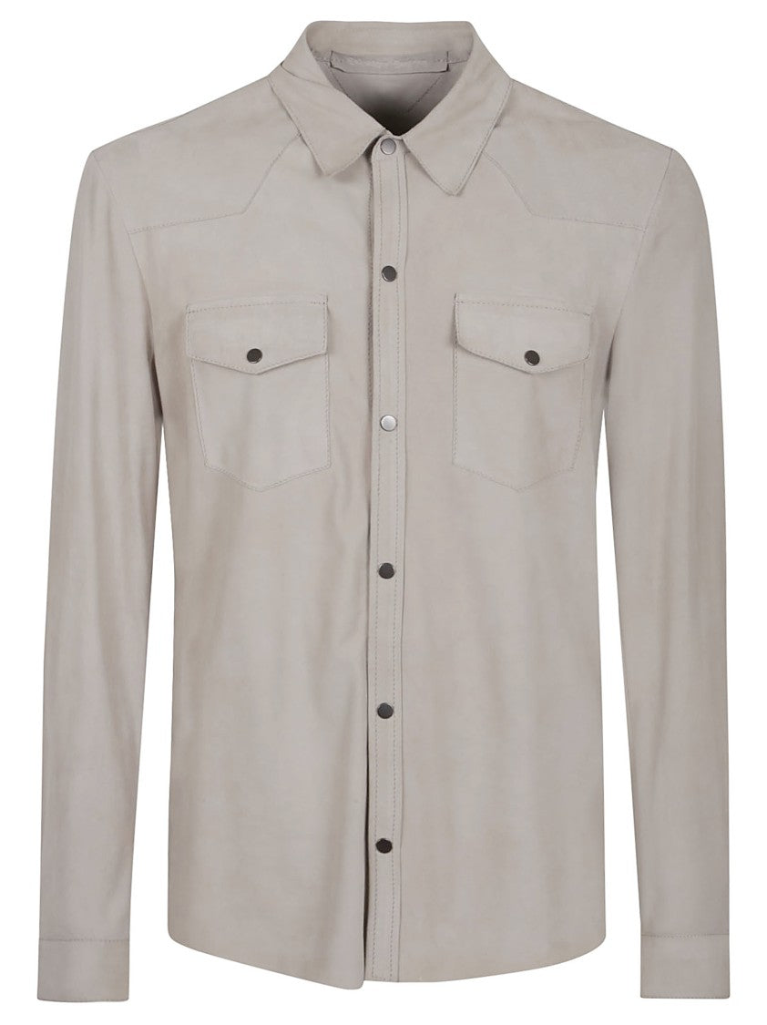 Salvatore Santoro Classic Fit Leather Jacket