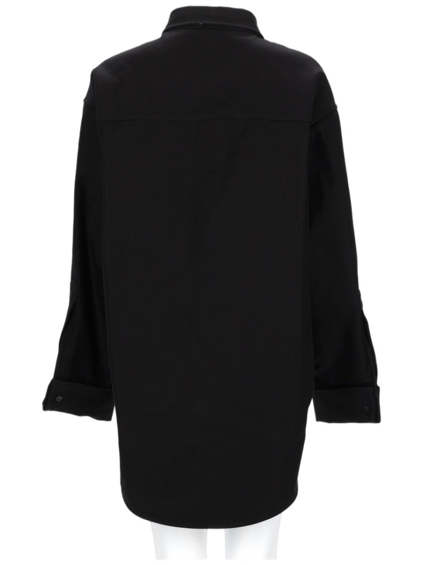 Balenciaga Classic Pointed Collar Cotton Shirt