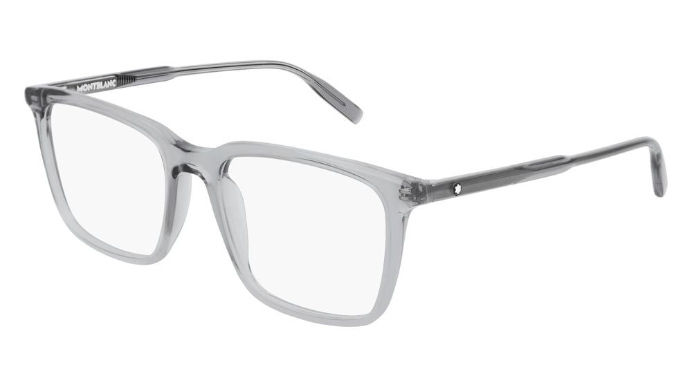 Montblanc Eyeglasses Montblanc Mb0011o 008 Grey Grey Transparent 54/19/145