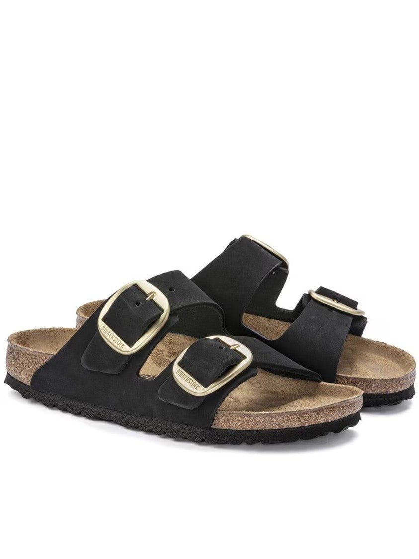 Birkenstock Arizona Big Buckle Nubuck Leather Sandals