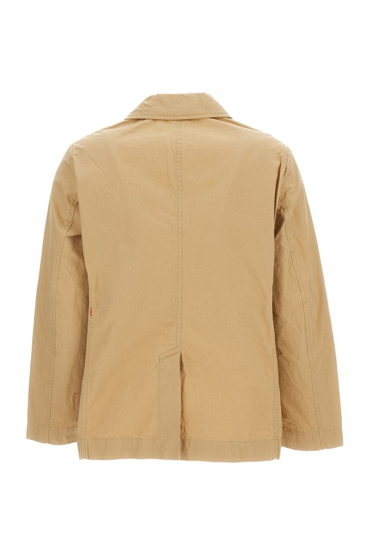 Casey & Casey Beige Single-Breasted Cotton Jacket
