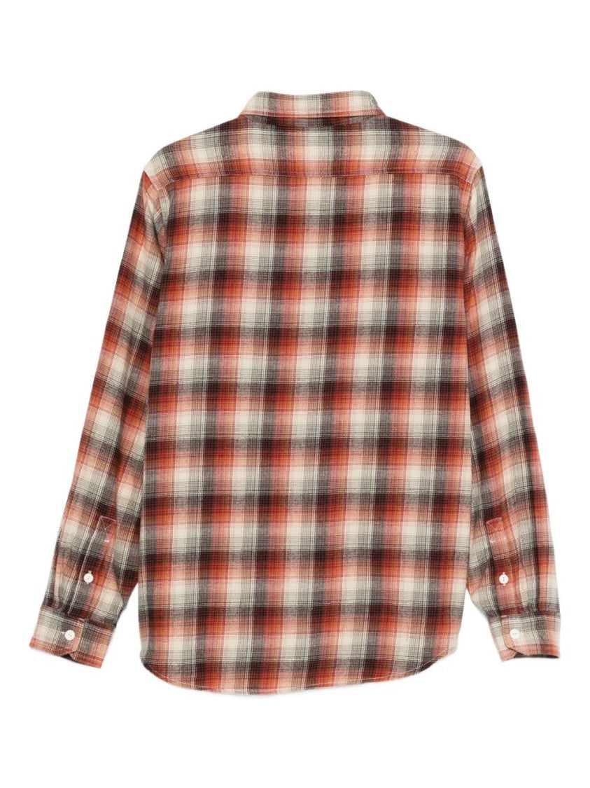 Sebago Classic Brown Plaid Button-Down Sebago Shirt