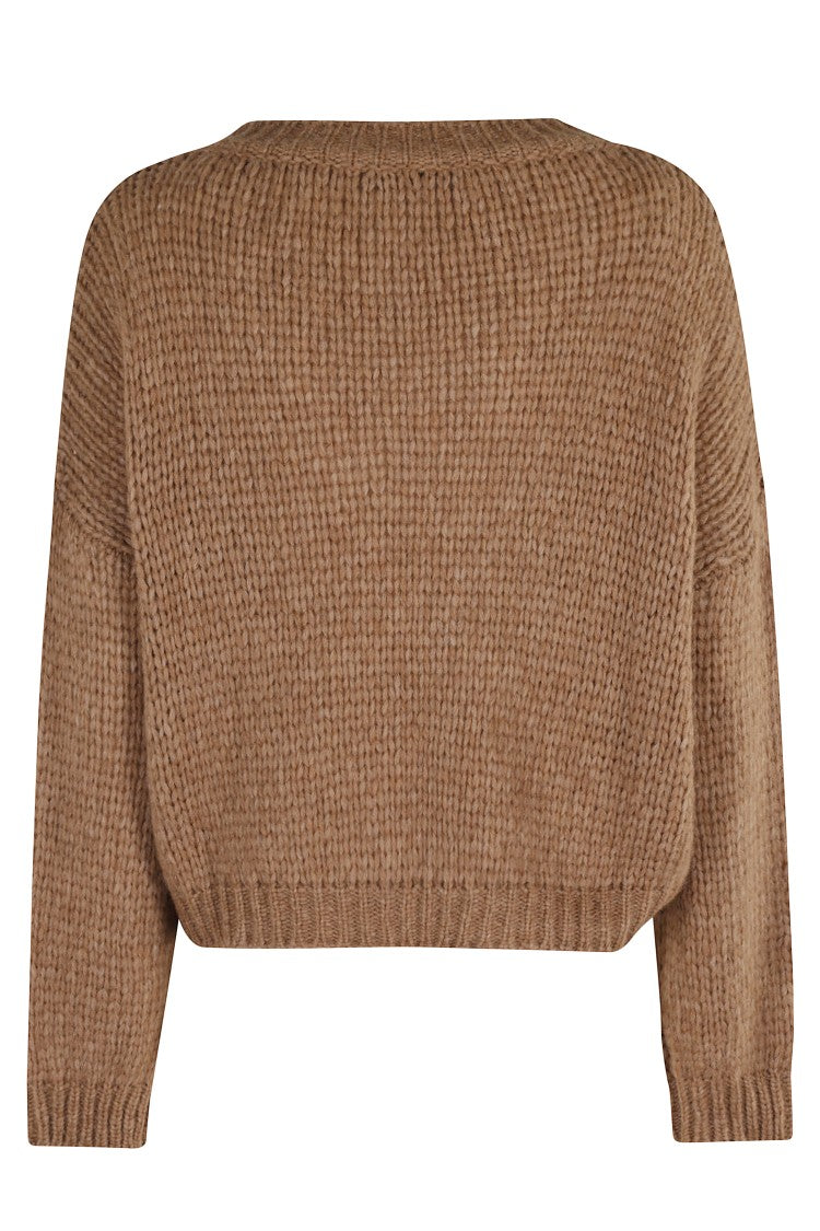 Roberto Collina Relaxed Fit Alpaca Blend Sweater