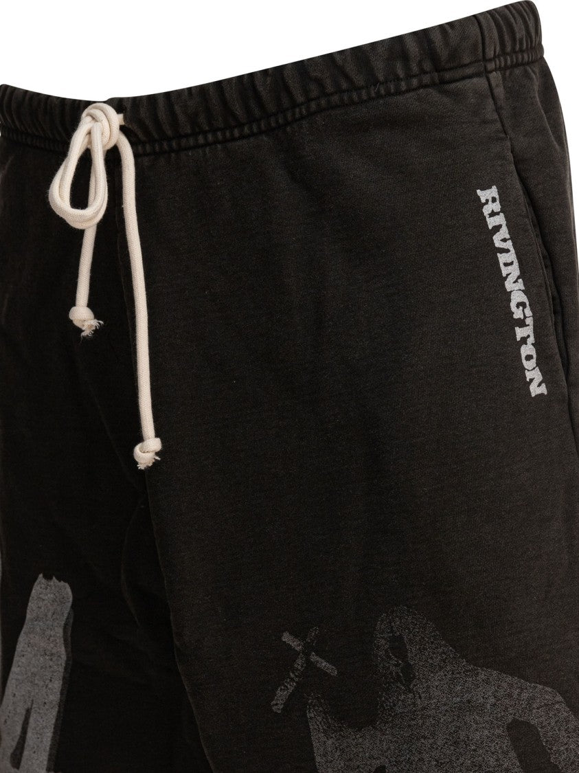 Rrr123 Relaxed Fit Black Bermuda Shorts