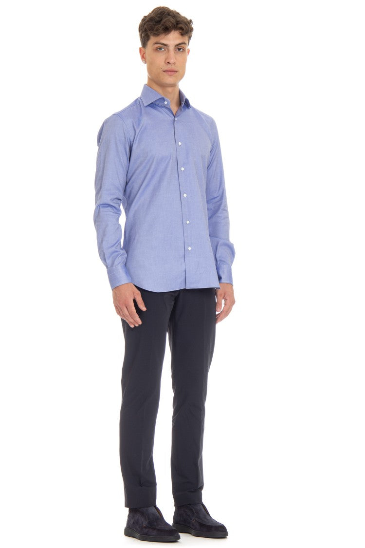 Barba Royal Oxford Tailored Shirt Black Label