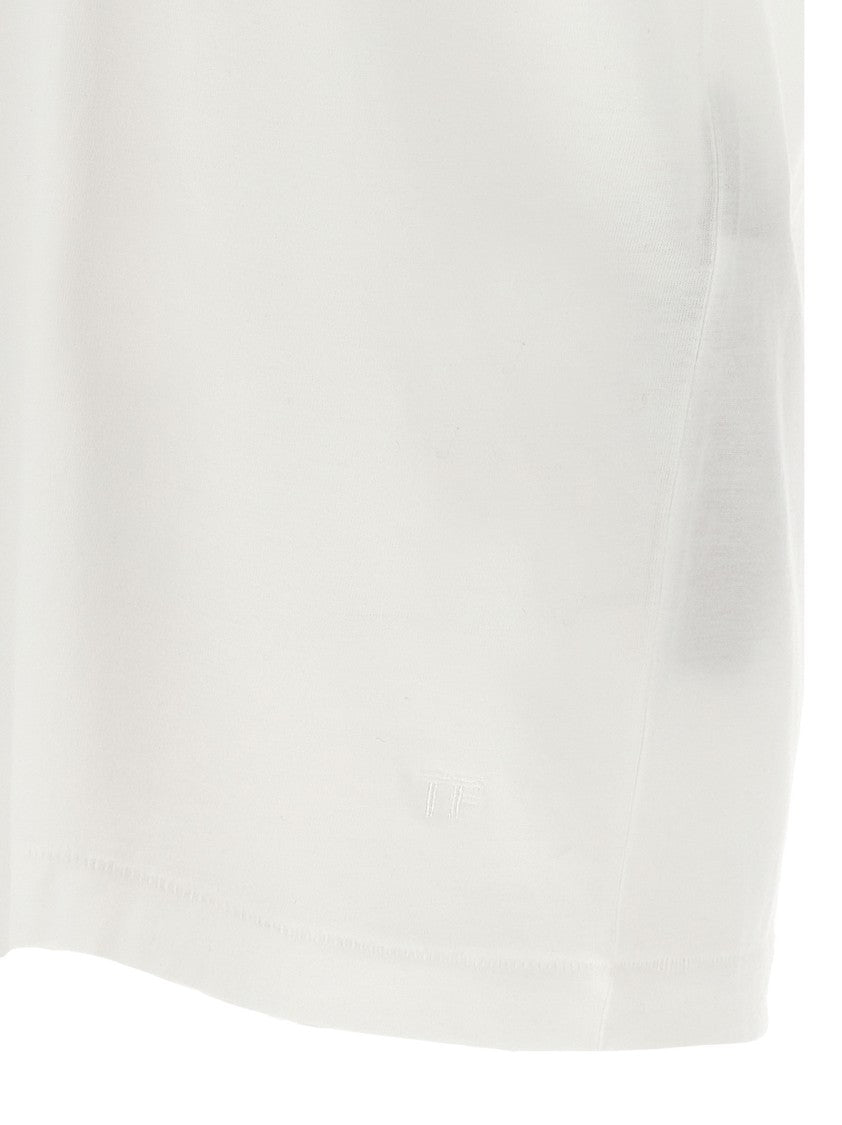 Tom Ford Logo Embroidery T-Shirt