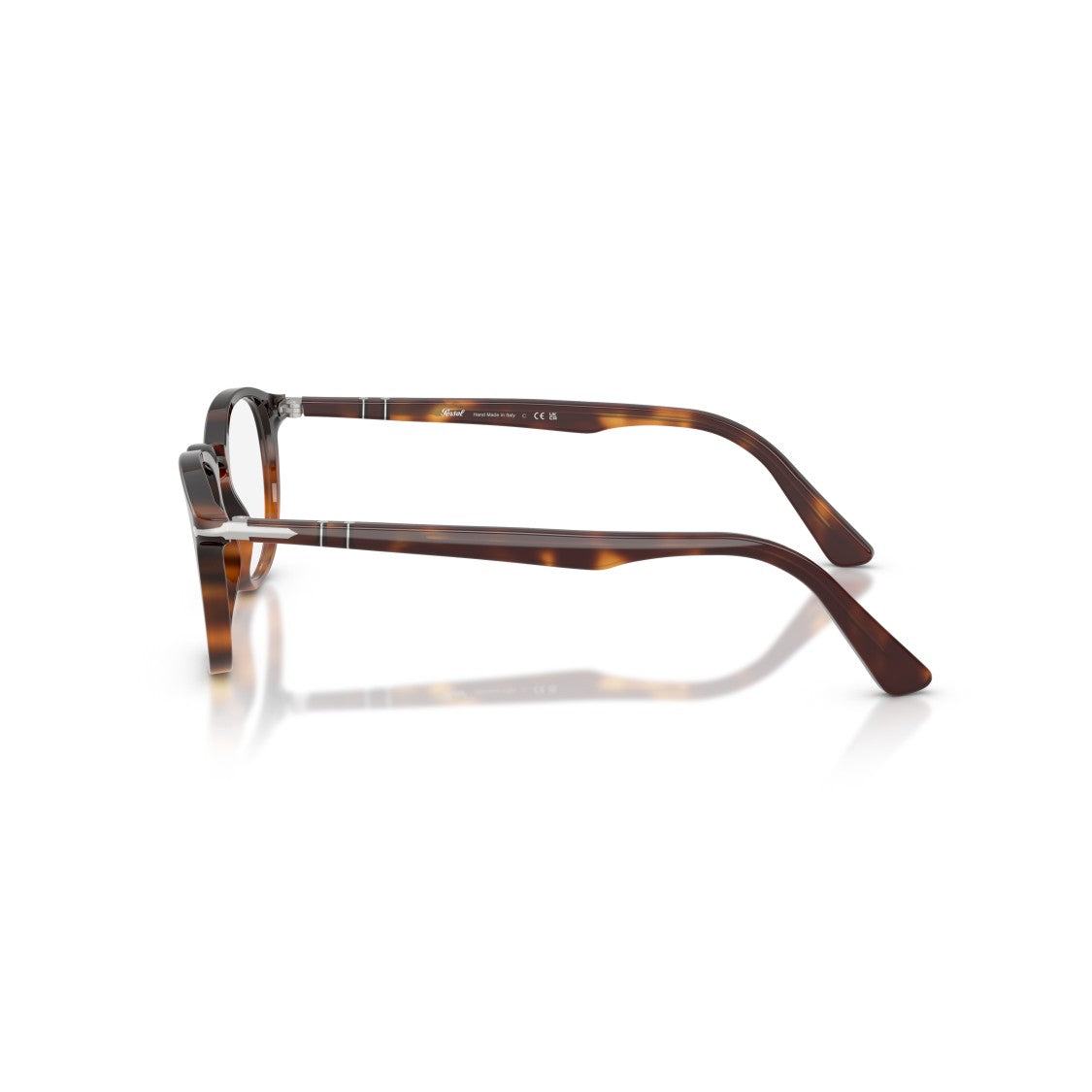 Persol 0Po3143v Round Acetate Eyeglasses With Tortoiseshell Pattern