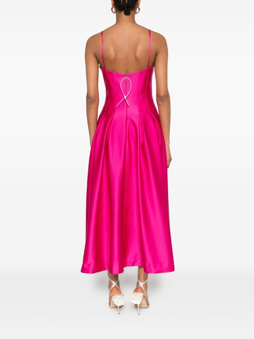 Rebecca Vallace Flared Midi Dress With Structured Cups