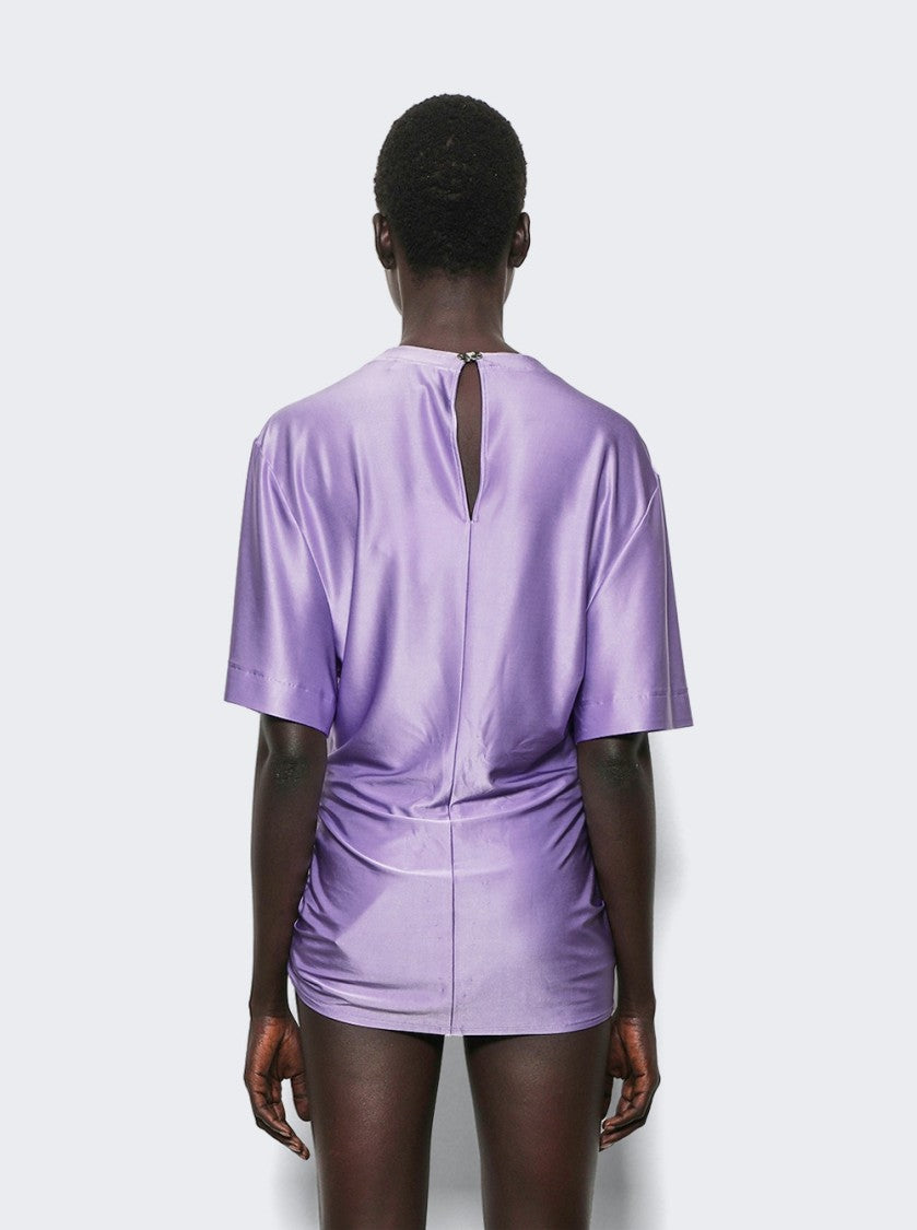 Rabanne Short Sleeves Top Lavender