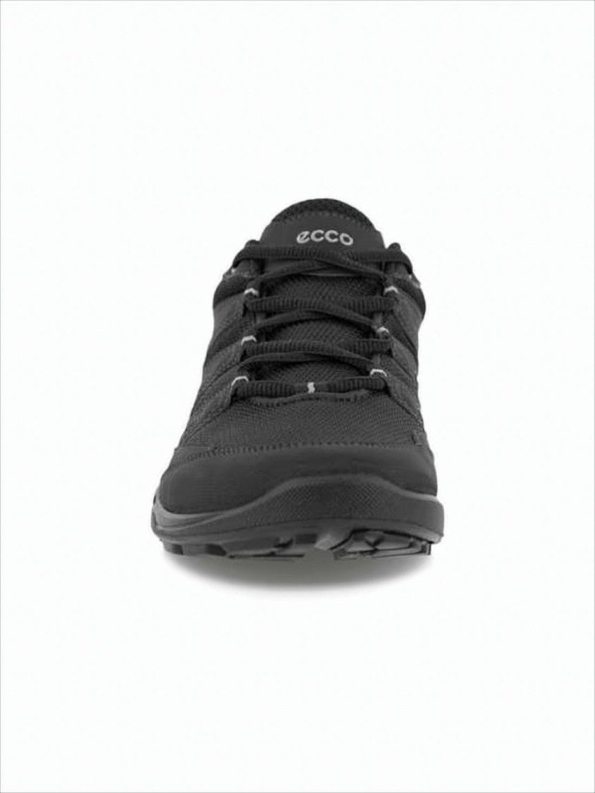Ecco Gore-Tex Enhanced Black Sneakers With Design