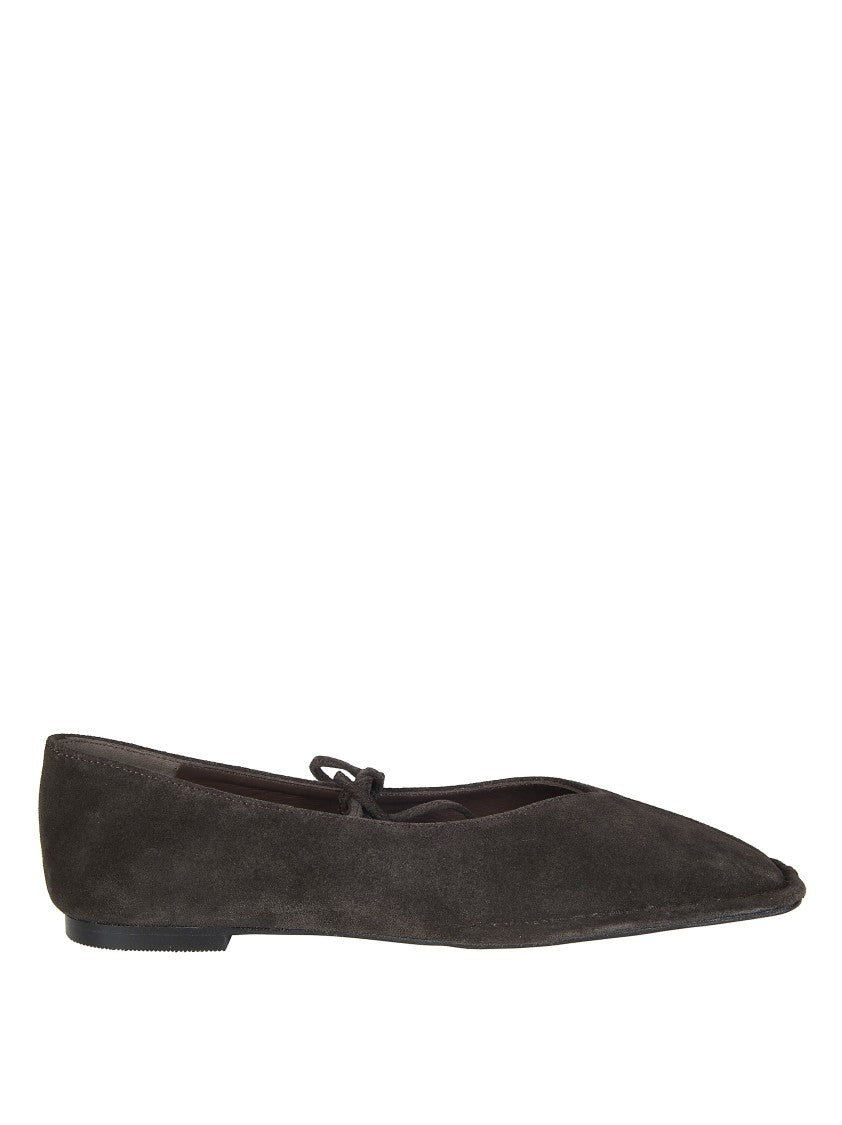 Alohas Sway Ballerina Laccio Suede Flats