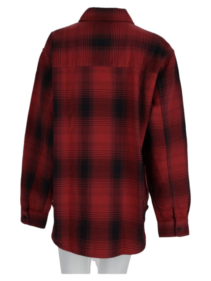 Our Legacy Brown Plaid Relaxed Casual Cotton Shirt