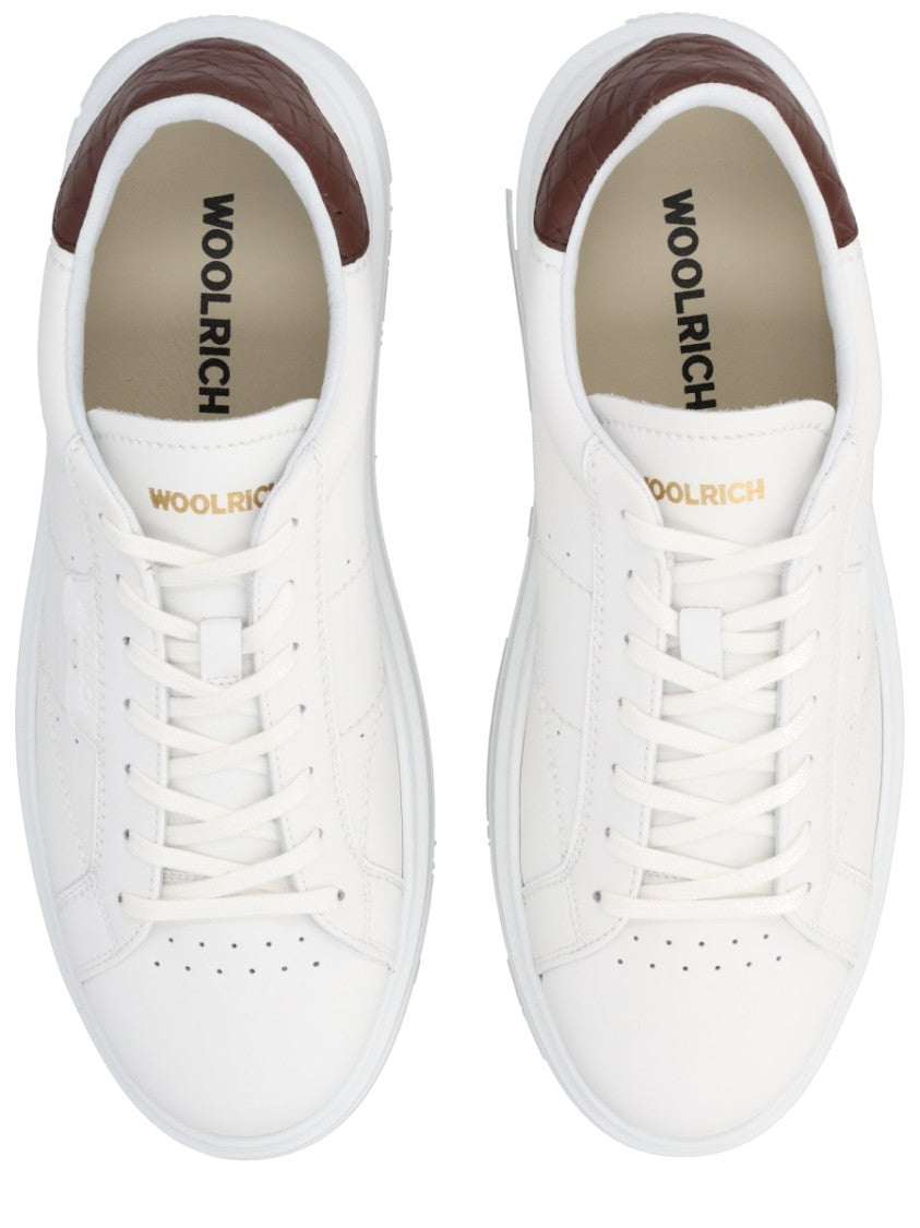 Woolrich Arrow Low Top Smooth Sneakers