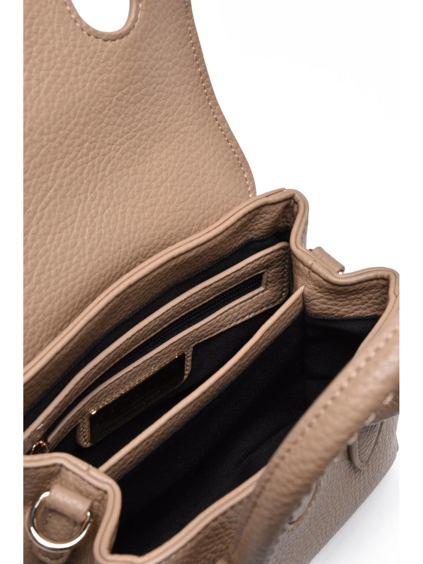 Ermanno Firenze Ermanno Firenze Violet Shoulder Bag In Pebbled Texture