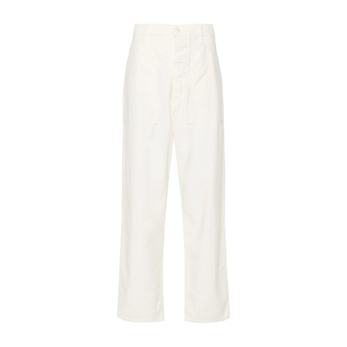 Polo Ralph Lauren Relaxed Cotton Trousers With Ankle-Flat Front Design