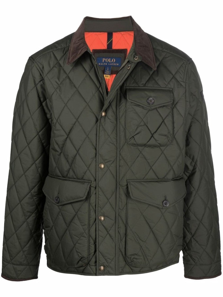 Polo Ralph Lauren Quilted Jacket With Diamond Pattern