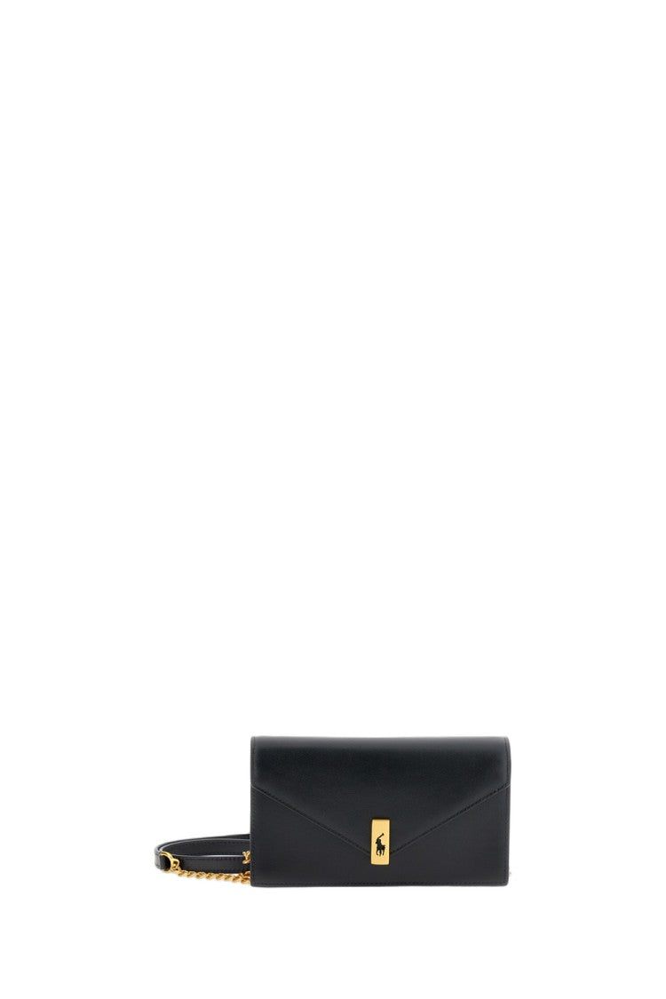 Polo Ralph Lauren Polo Id Leather Chain Wallet And Bag