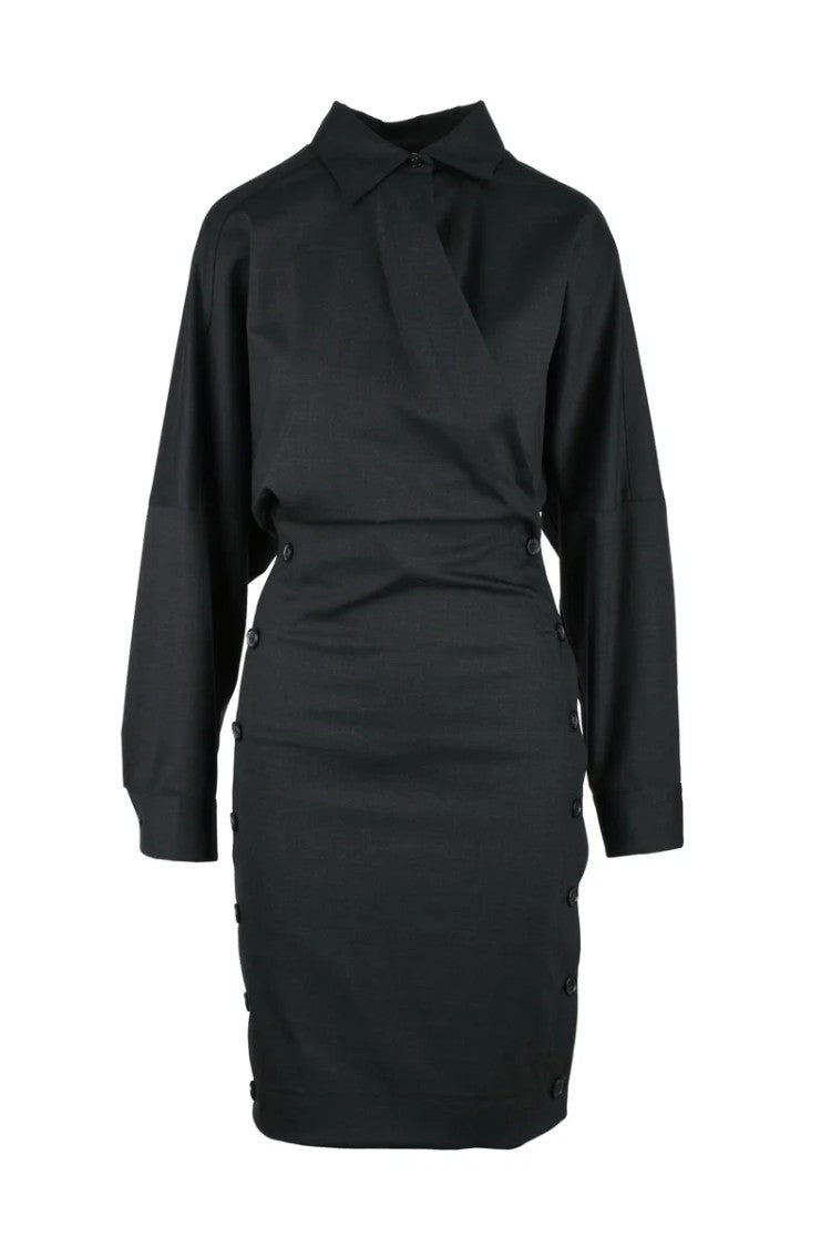 Philosophy Di Lorenzo Serafini Fitted Dress - Grey