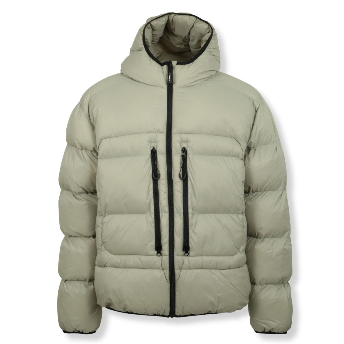 Iuter Puffed Eco-Down Jacket With Quilted Design