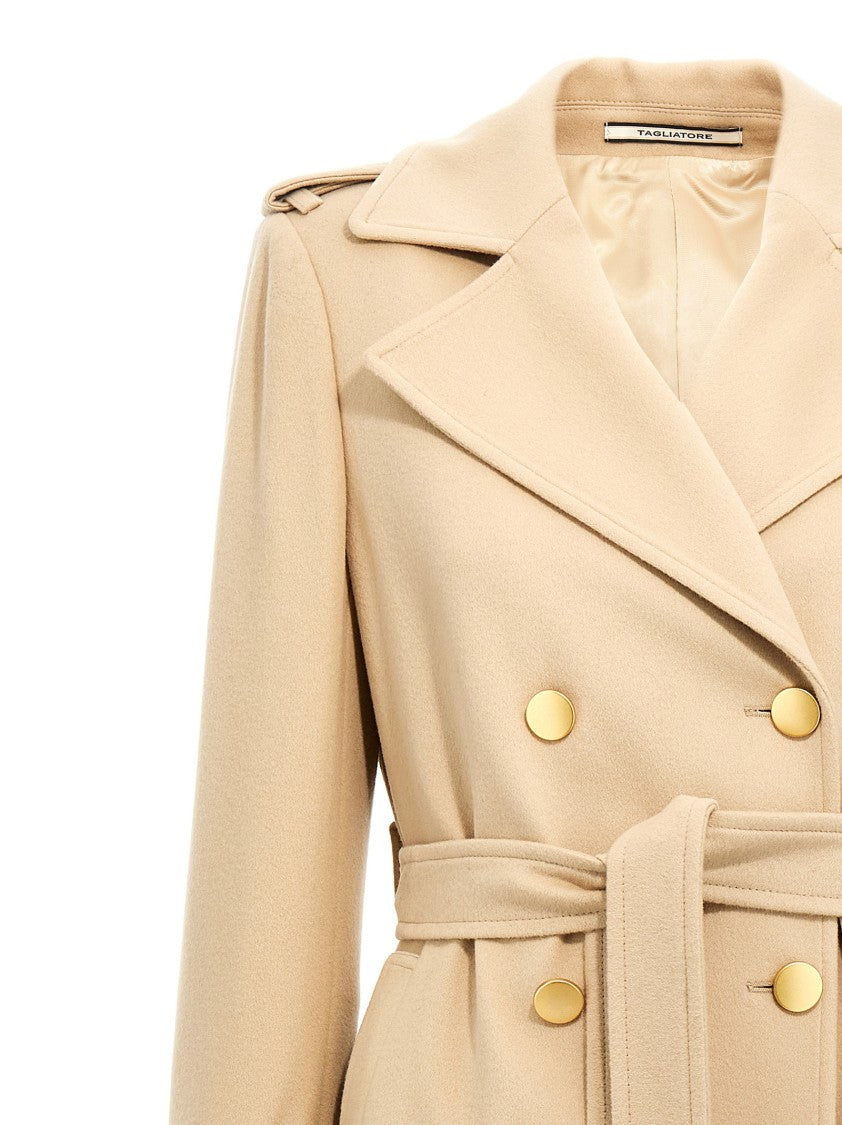 Tagliatore Luanne' Double-Breasted Coat
