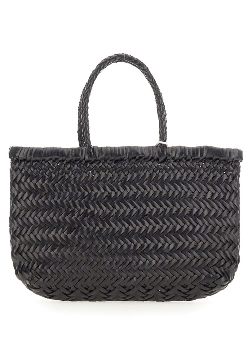 Dragon Diffusion Gora Mini Woven Flat Shoulder Bag