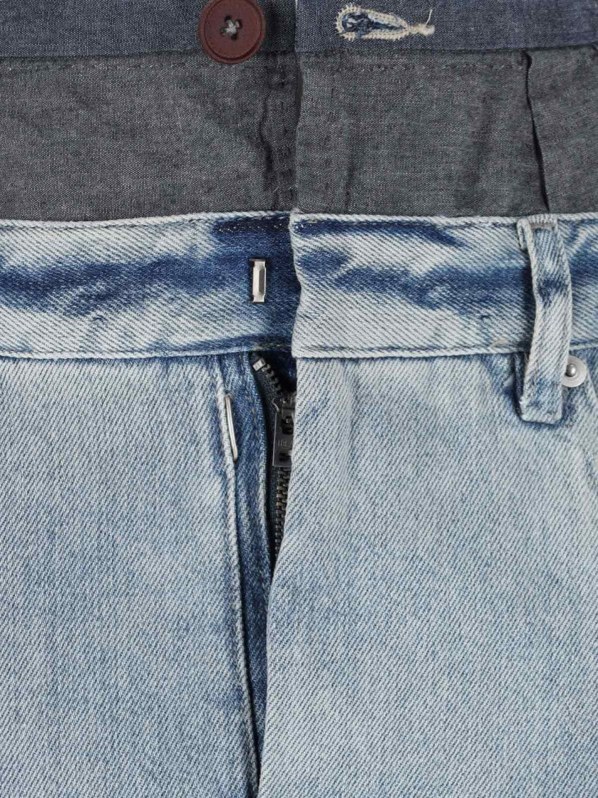 Maison Margiela Anonimity Of The Lining' Maxi Denim Skirt – Light Blue