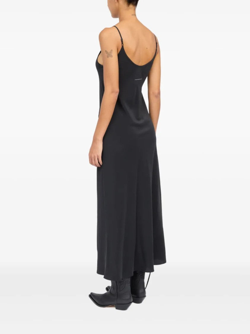 Mm6 By Maison Margiela Silk Maxi Dress