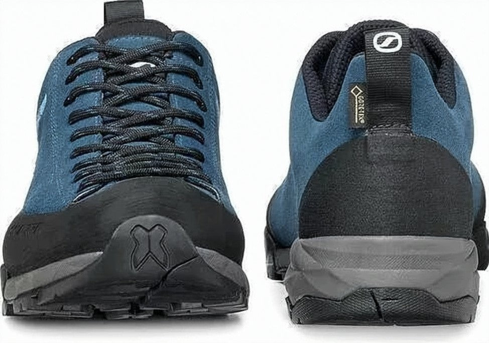Scarpa Rugged Low-Top Sneakers With Suede Upper