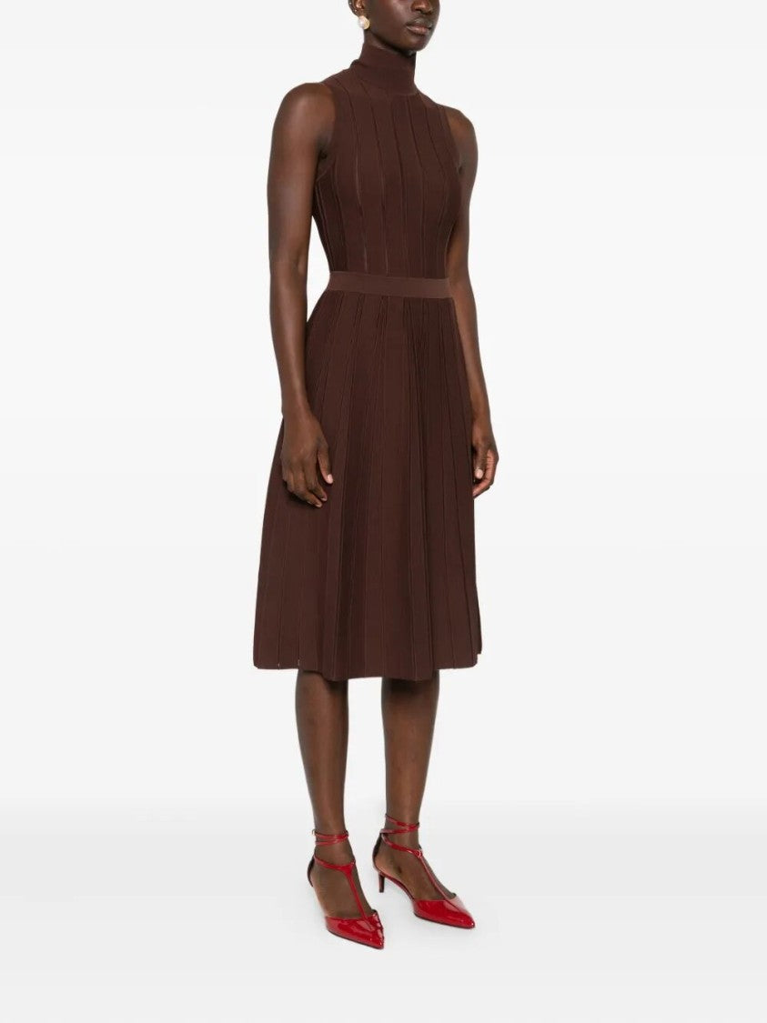 Elisabetta Franchi Knit Dress With Belt