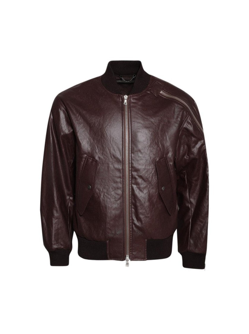 Dries Van Noten Bomber Jacket - Rust