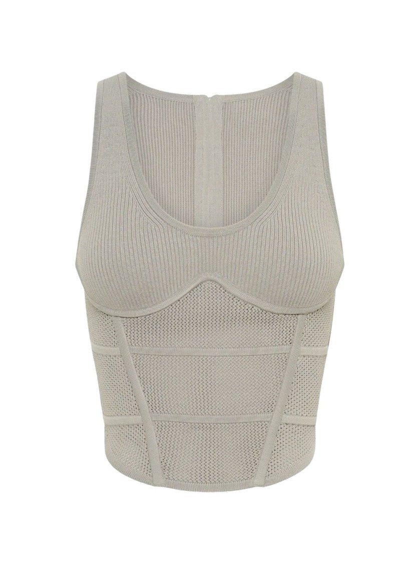 Dion Lee Sport Crochet Corset Top