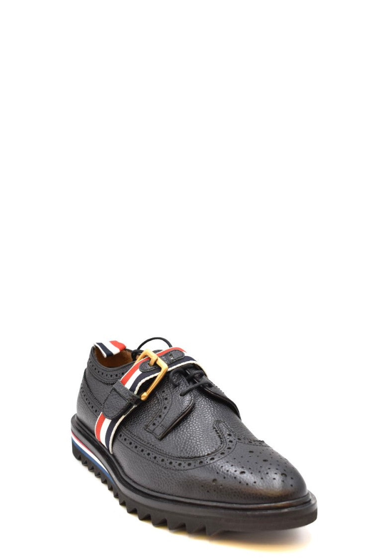Thom Browne Black Leather Brogues