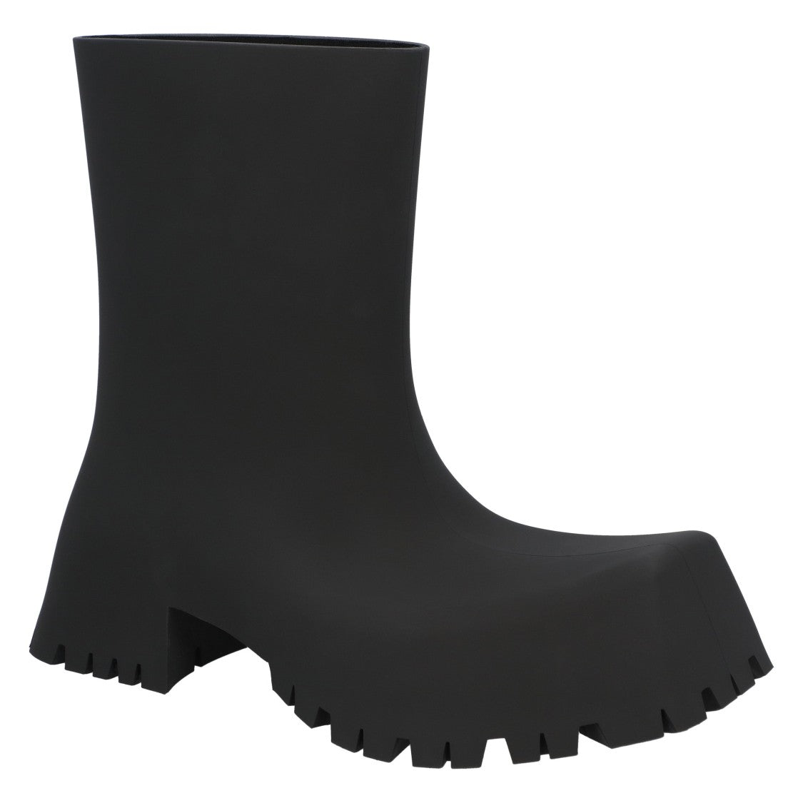Balenciaga Trooper Rubber Boot Black