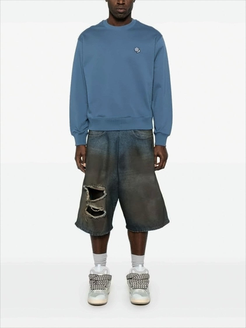 Kenzo Relaxed-Fit Long-Sleeve Sweatshirt With Emblem Details