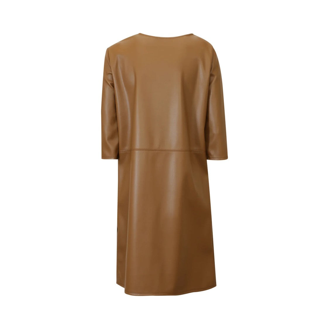 Max Mara Dionigi Dress In Warm Brown