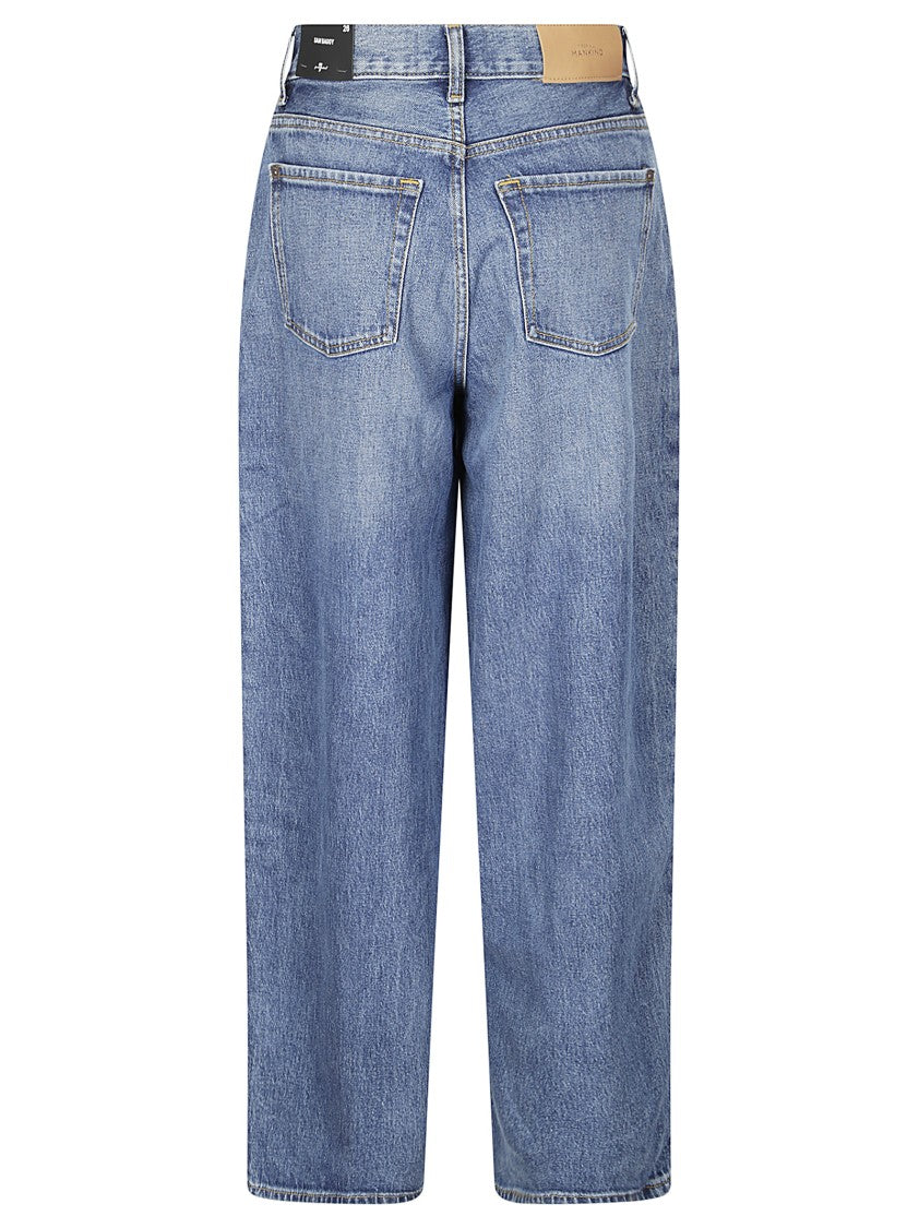 7 For All Mankind Sam Relaxed Fit Baggy Jeans