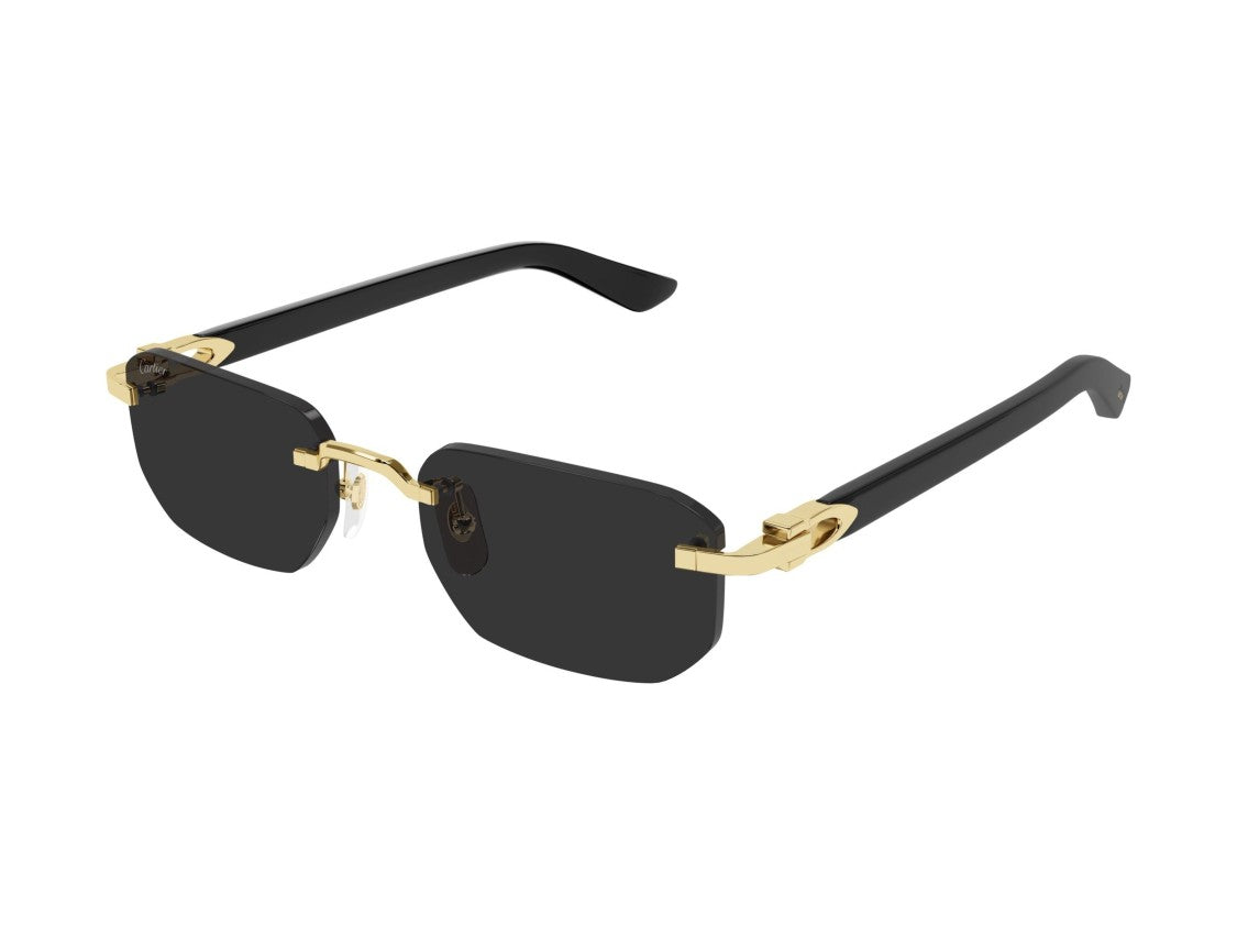 Cartier Ct0622s Rimless Square Sunglasses