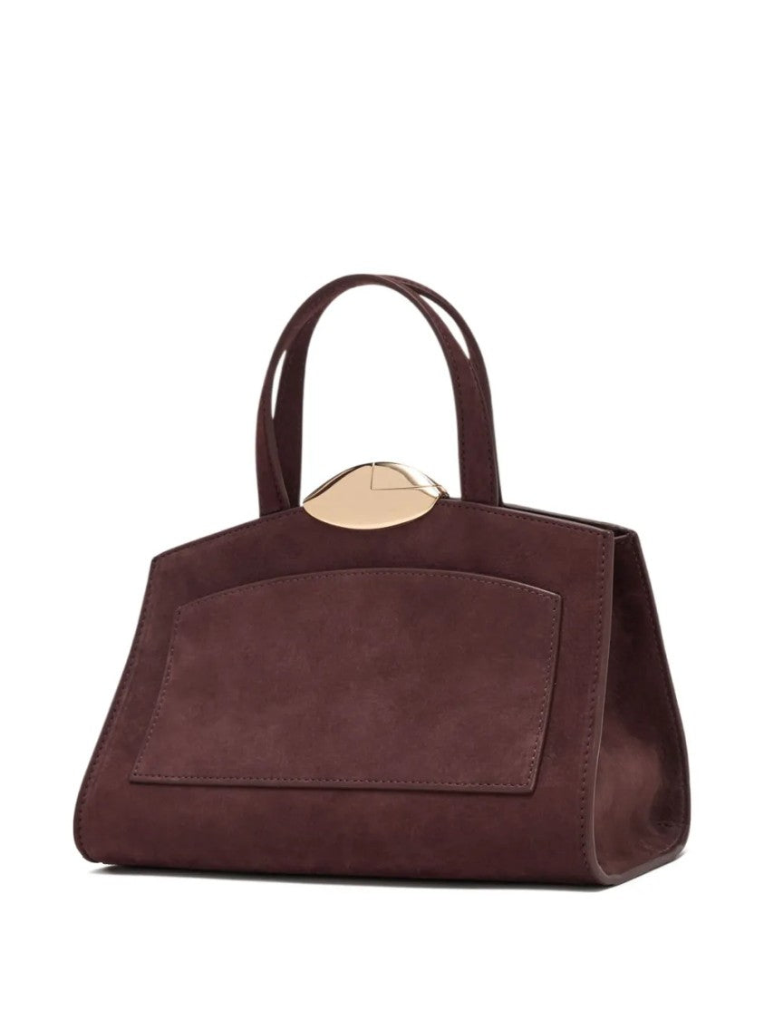 Benedetta Bruzziches Structured Handbag With Detachable Shoulder Strap And Minimalist Design