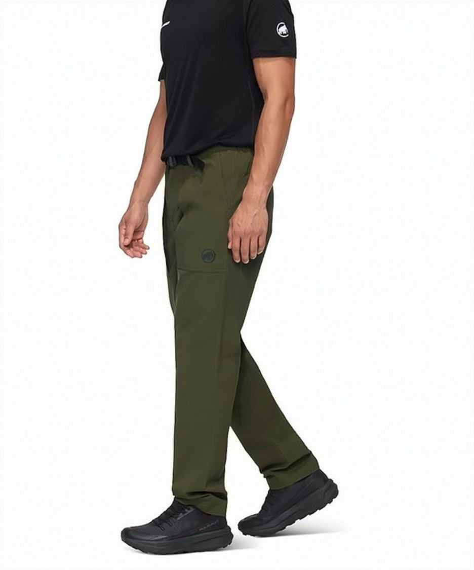 Mammut Straight-Fit Pants With Adjustable Waist And Minimalist Design