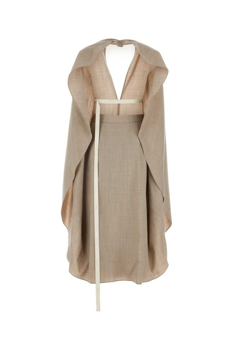 Fendi Cappuccino Flannel Dress
